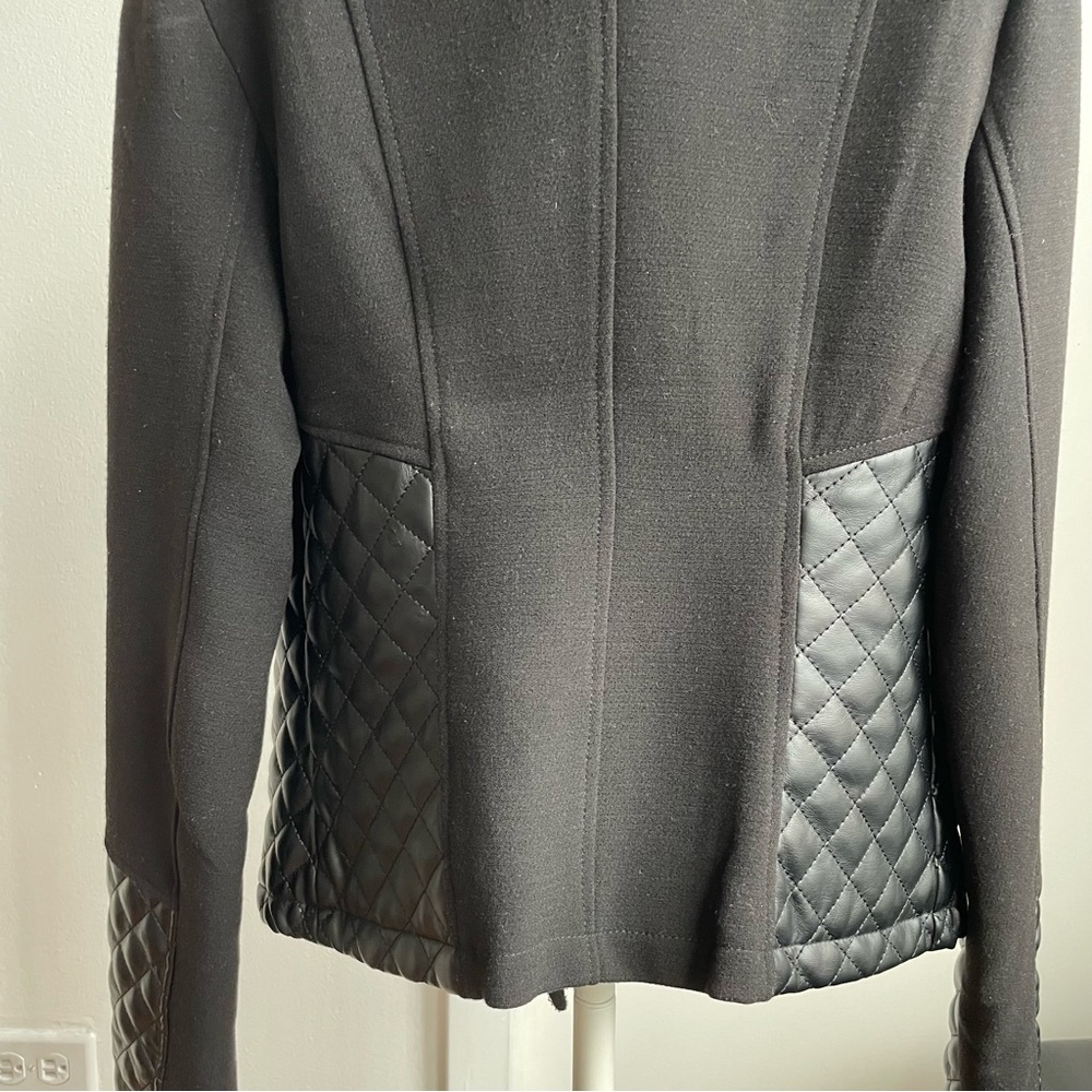 Forever 21 Black Jacket with Quilted Details - Picture 9 of 11
